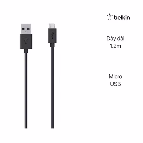 Dây cáp sạc Micro USB Belkin MIXIT F2CU012bt04 - ảnh 2