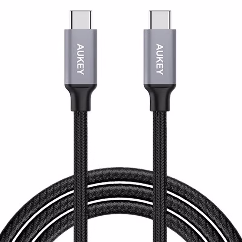 Cáp sạc Aukey C-C Aukey CB-CD5 1m màu đen - ảnh 2