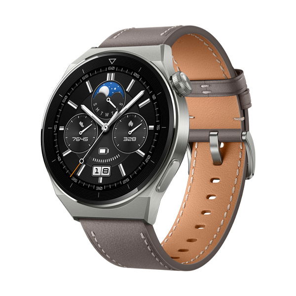 Đồng hồ thông minh Huawei Watch GT3 Pro Classic - Dây da xám