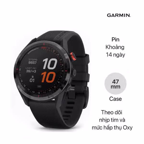 Đồng hồ thông minh Garmin Approach S62 - ảnh 1
