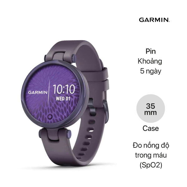 Đồng hồ Garmin Lily (Phiên bản Sport) Chính hãng, Giá rẻ