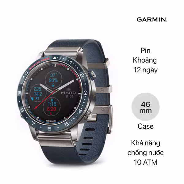 Đồng hồ thông minh Garmin MARQ Captain - ảnh 1