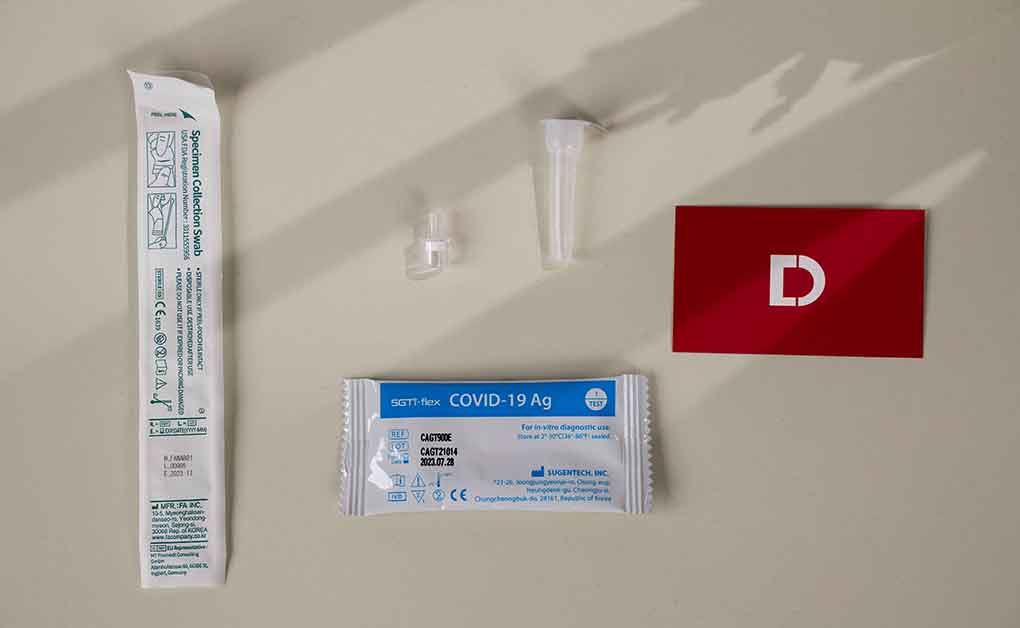Kit test nhanh Covid-19 SGTI-FLEX AG - Bộ Dụng cụ xét nghiệm nhanh (combo 3 bộ)