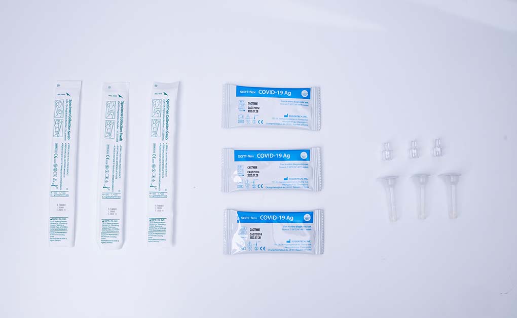 Kit test nhanh Covid-19 SGTI-FLEX AG - Bộ Dụng cụ xét nghiệm nhanh (combo 3 bộ)