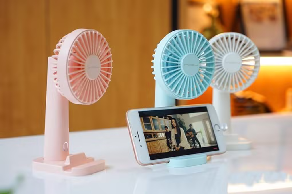 Quạt Mipow cầm tay Flip Adjust Mini Fan Light - ảnh 2