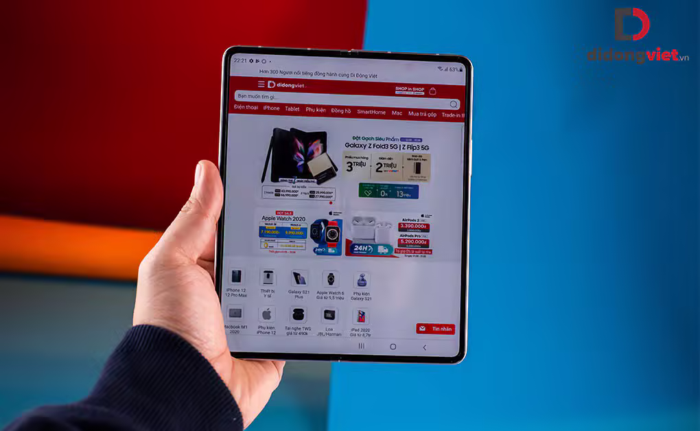 Samsung Galaxy Z Fold3 5G 512GB Chính Hãng - ảnh 3