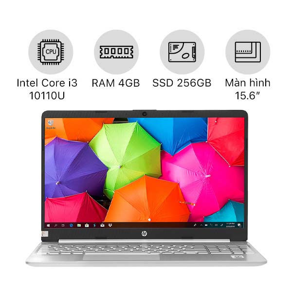 Laptop HP 15s-du1105TU 2Z6L3PA (i3-10110U / 4GB /