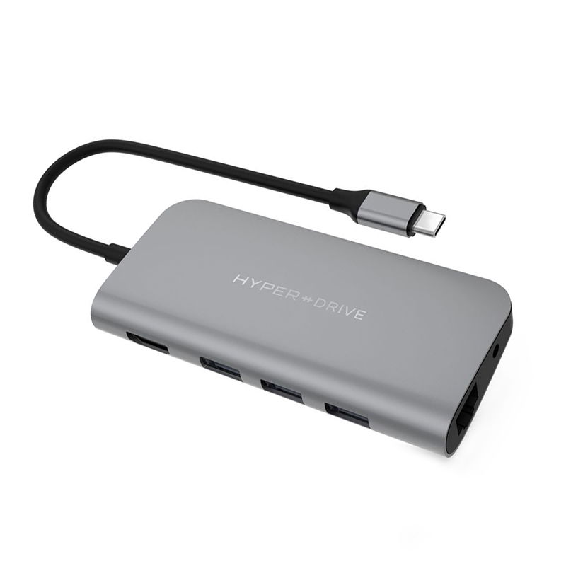 Cổng chuyển HyperDrive Power 9-in-1 USB-C Hub (HD30F)