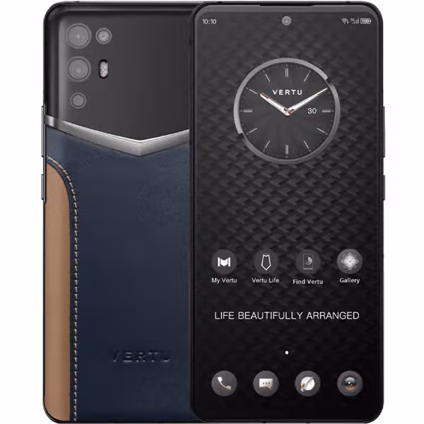 iVertu 5G Leather Stitching (Blue & Brown) Calf - ảnh 2