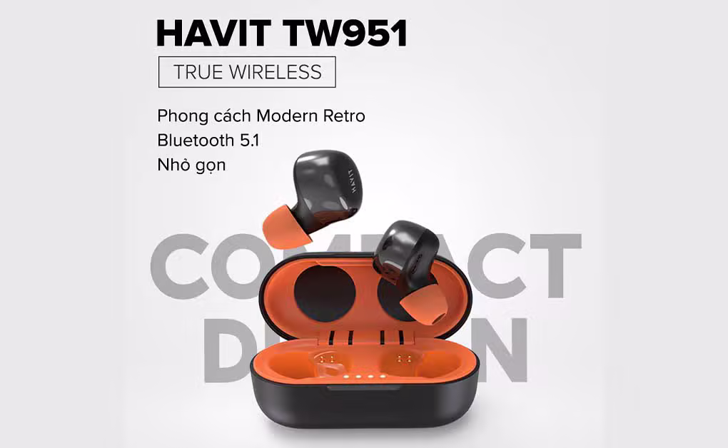 Tai nghe không dây HAVIT TW951 - ảnh 4