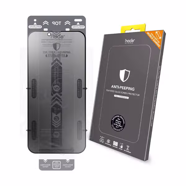 Kính cường lực iPhone 14 Plus Hoda Chống nhìn trộm-Clear - ảnh 1