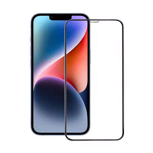 Kính cường lực iPhone 13 Pro Max/ 14 Plus Zoda Trong viền đen - ảnh 1