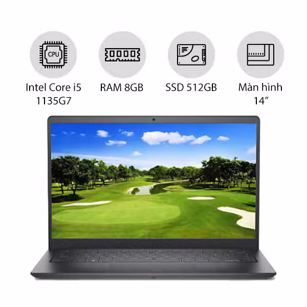 Laptop Dell Vostro 3420 70283385 (i5-1135G7 / 8GB - ảnh 1