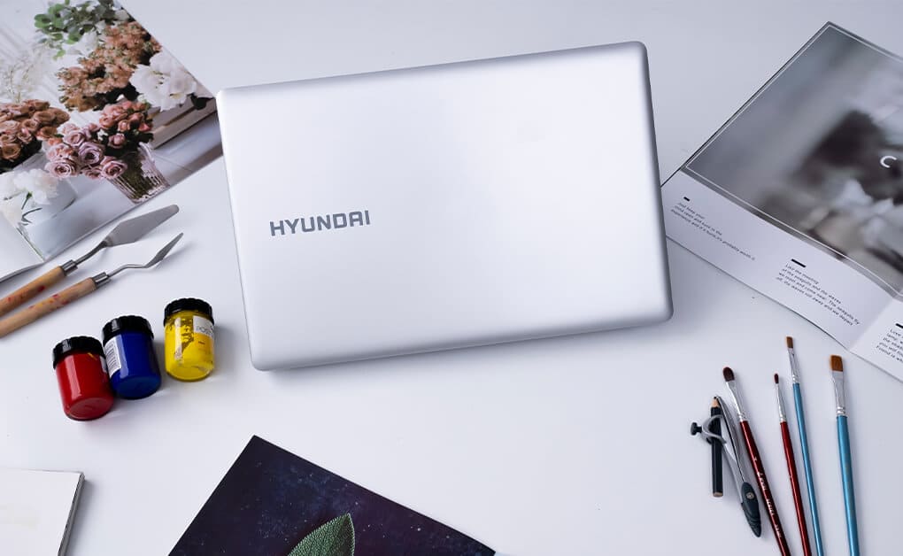 Laptop Hyundai Hybook Celeron (4GB / 1TB / 14.1" / RJ45 / HD Graphics 500) (Likenew)