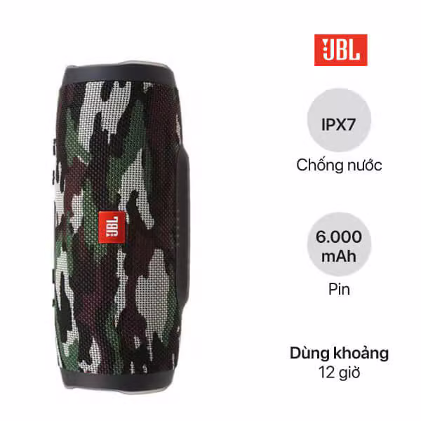 Loa Bluetooth JBL Charge 3 - ảnh 1
