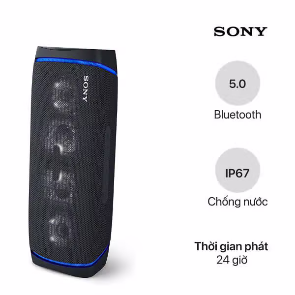 Loa Bluetooth Sony SRS XB43 - ảnh 1