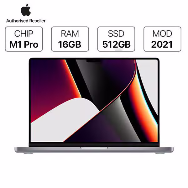 MacBook Pro M1 Pro 16 inch 16GB/512GB Chính Hãng - ảnh 1