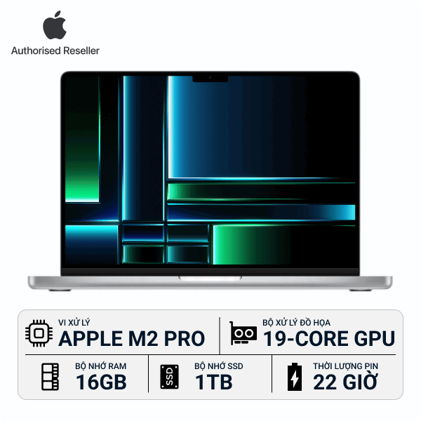 MacBook Pro 16 inch M2 Pro 16GB/1TB Chính Hãng