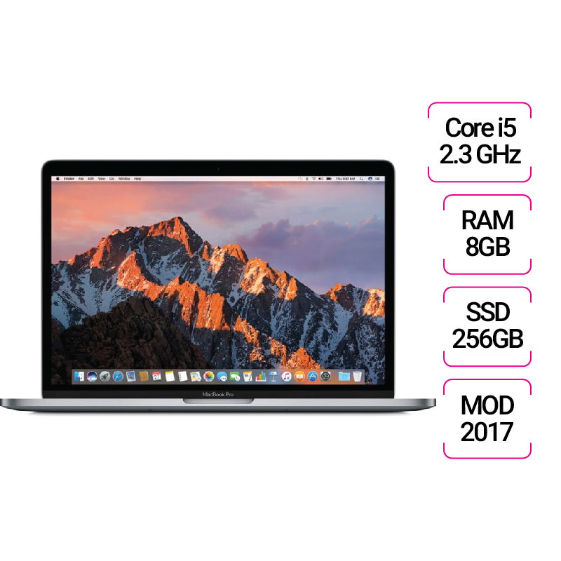 Macbook Pro Retina 13 Inch Core i5 2.3/8GB/256GB (2017) cũ