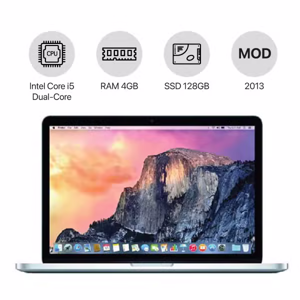 MacBook Pro Retina 13 Core i5 2.4/4GB/128GB 2013 (ME864) Cũ - ảnh 4