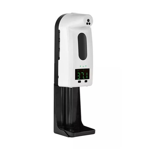 Máy xịt khử khuẩn và Đo nhiệt độ tự động V18 PRO-Màu đen
