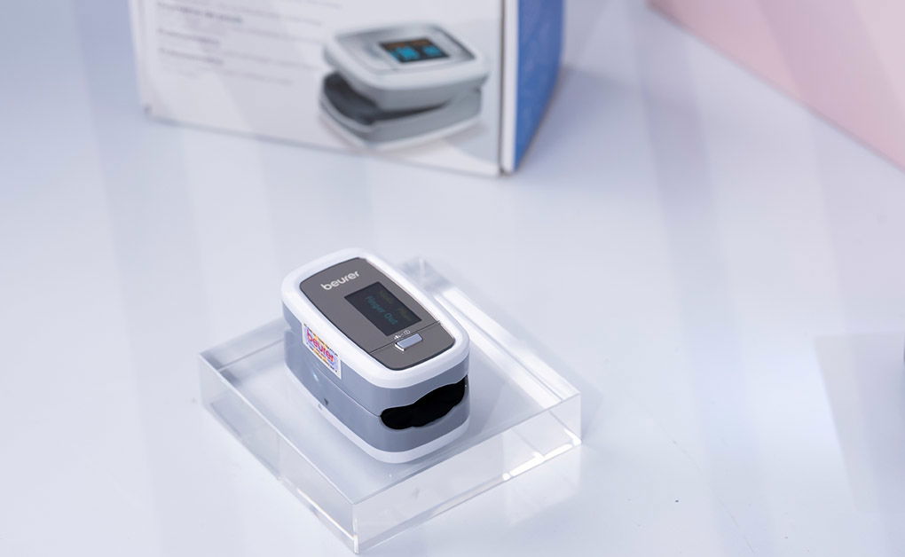 Máy đo nồng độ Oxy SpO2 BEURER PO30-Màu trắng