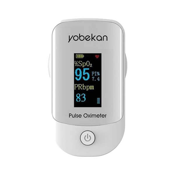 Máy đo nồng độ Oxy SpO2 Yobekan Pulse Oximeter YBK303-Màu trắng