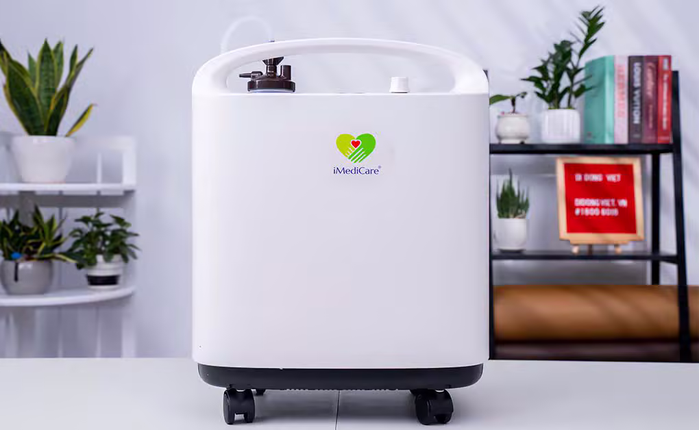 Máy Tạo Oxy 5 Lít iMediCare iOC-5LS-Màu trắng - ảnh 2