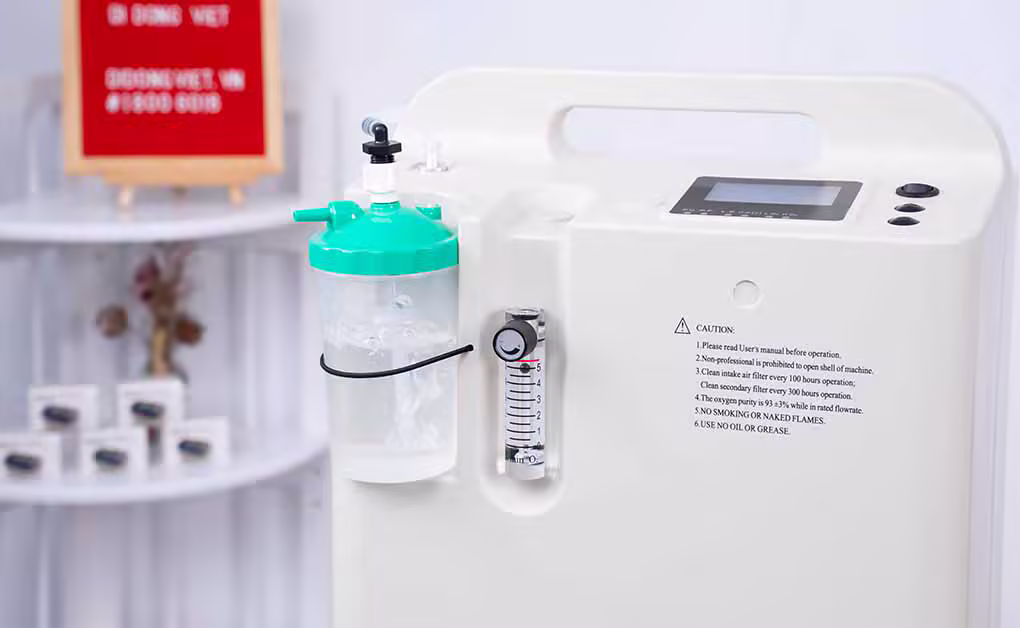 Máy Tạo Oxy LONGFIAN JAY-5BW-Màu trắng - ảnh 4