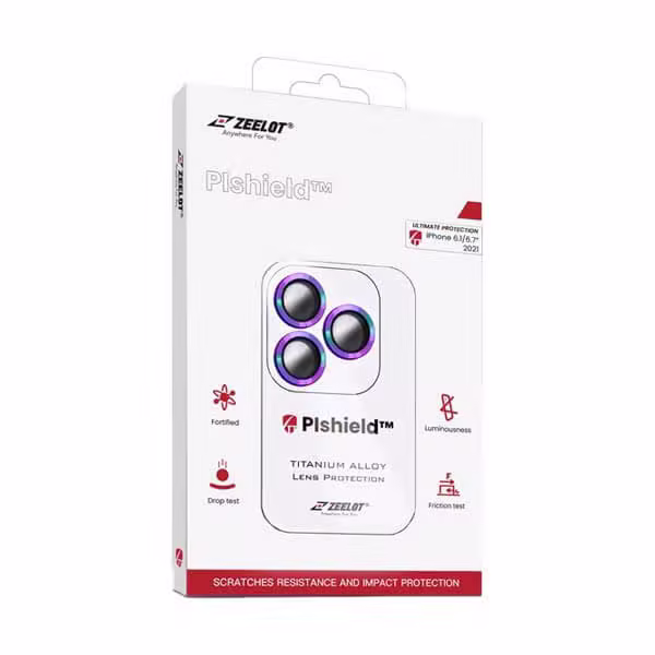 KCL CAMERA IPHONE 13 PRO / 13 PROMAX PISHIELD CAMERA ZEELOT - ảnh 1