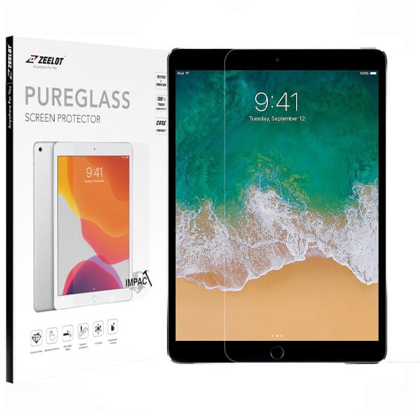 Miếng dán cường lực iPad 10.2 Zeelot Pure Glass - ảnh 2