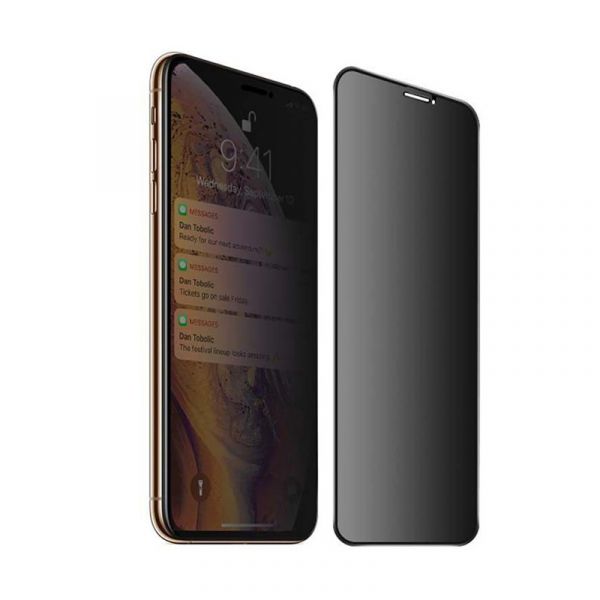 Miếng Dán Cường Lực iphone 11 PRO Mipow Kingbull HD Chống Nhìn Trộm - Đen
