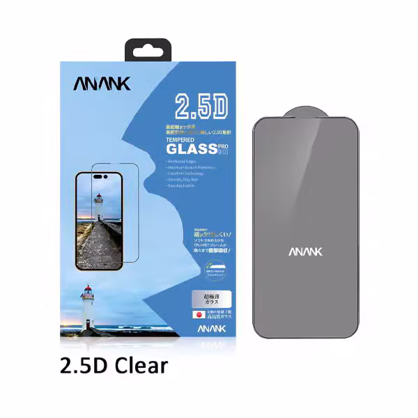 Dán cường lực iPhone 14 Plus ANANK Trong viền đen - ảnh 1