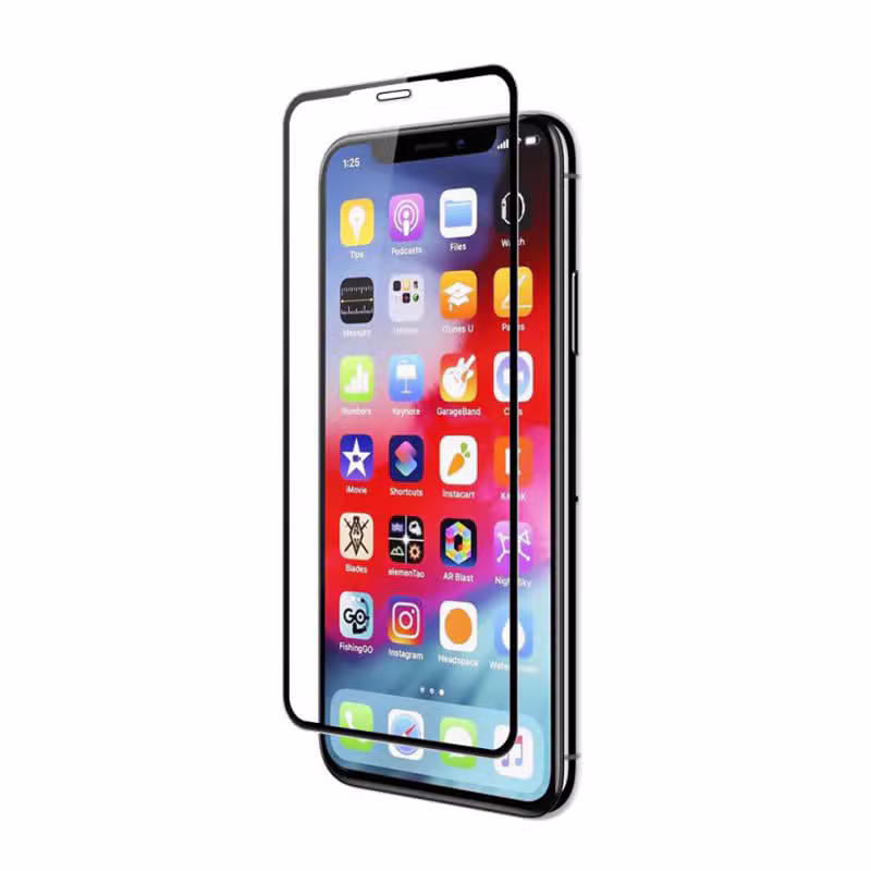 Miếng dán cường lực iPhone Xr iPearl Full 9D - ảnh 1