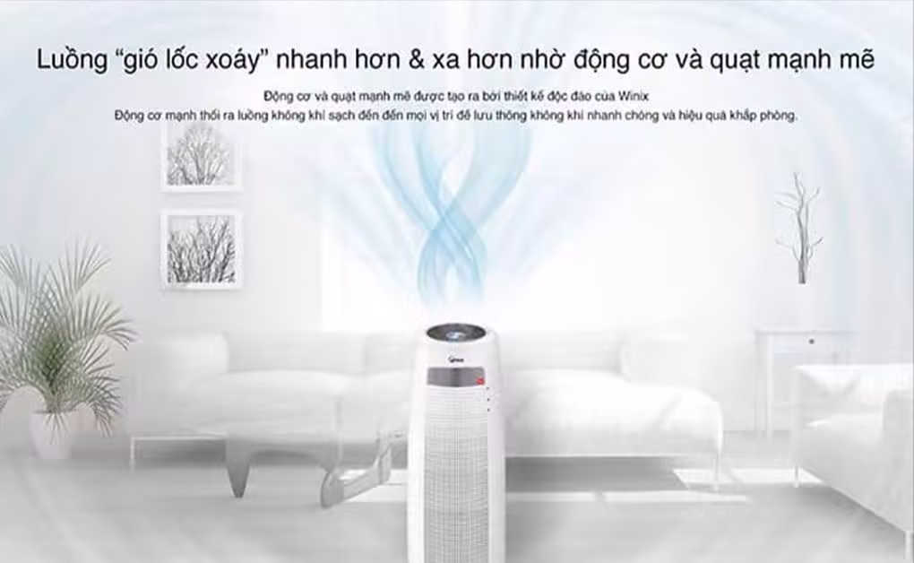 Máy lọc không khí Winix TOWER QS - ảnh 4