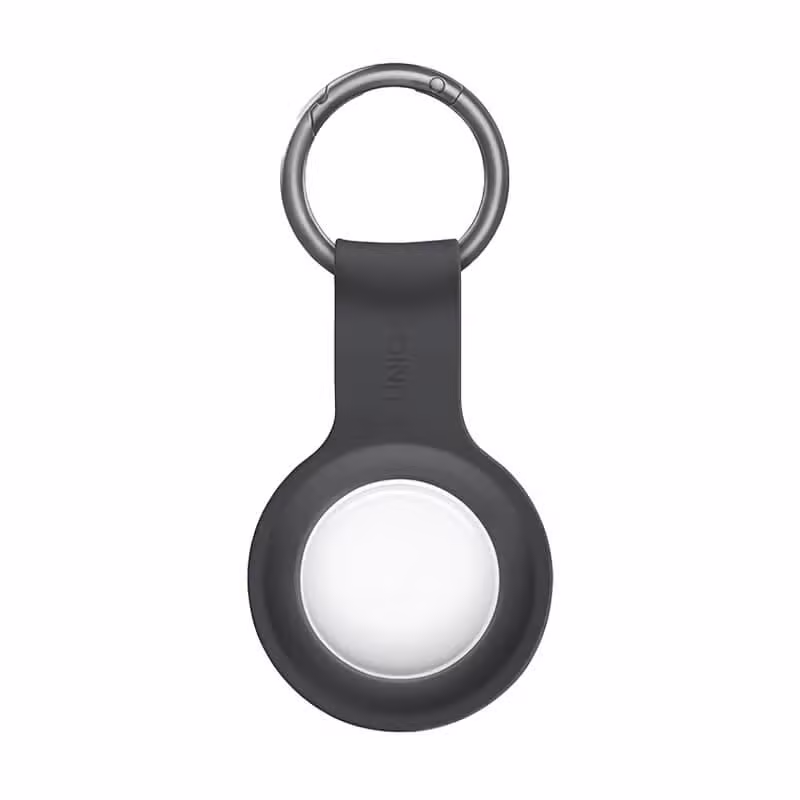 Ốp Airtag UNIQ Lino Liquid Silicone-Xanh Mint - ảnh 1