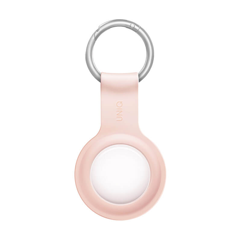Ốp Airtag UNIQ Lino Liquid Silicone-Xanh Mint