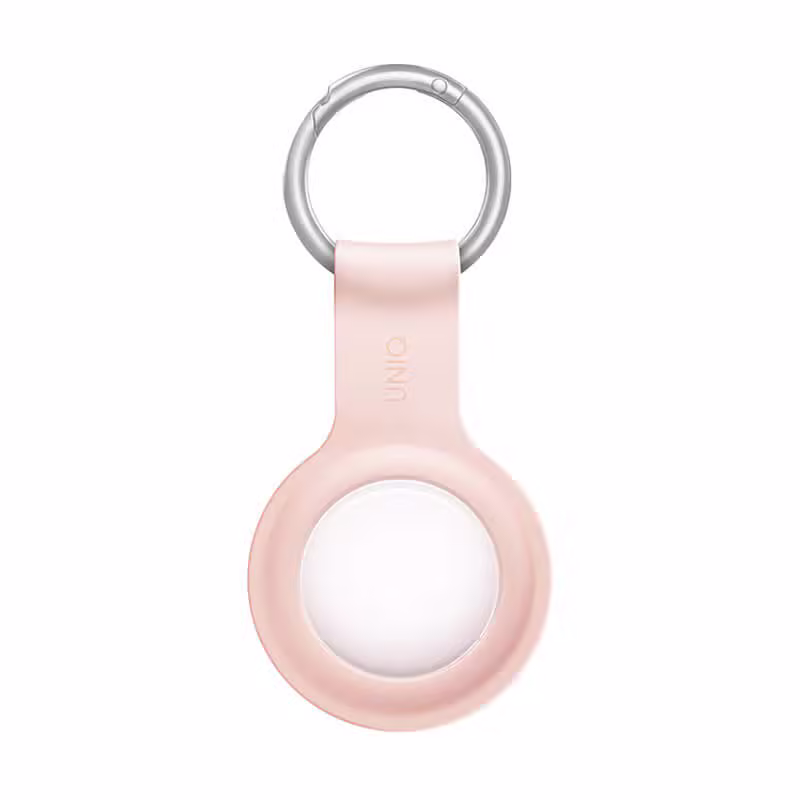 Ốp Airtag UNIQ Lino Liquid Silicone-Xanh Mint - ảnh 2