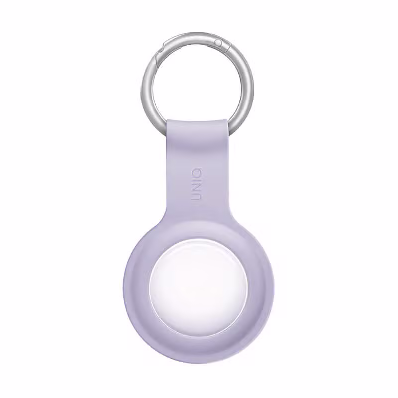 Ốp Airtag UNIQ Lino Liquid Silicone-Xanh Mint - ảnh 3