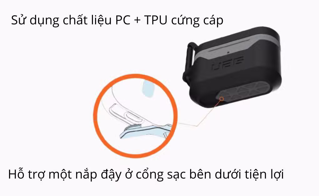 Ốp lưng AirPods Pro UAG Hard Case V2 - ảnh 2