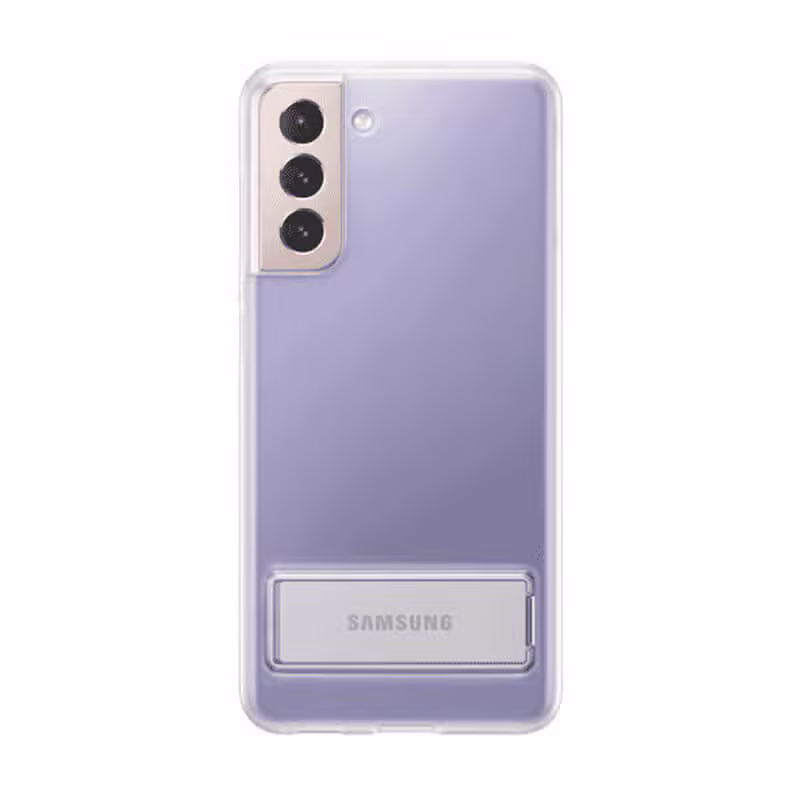 Ốp lưng Clear Standing Samsung Galaxy S21 Plus - Màu trắng - ảnh 2