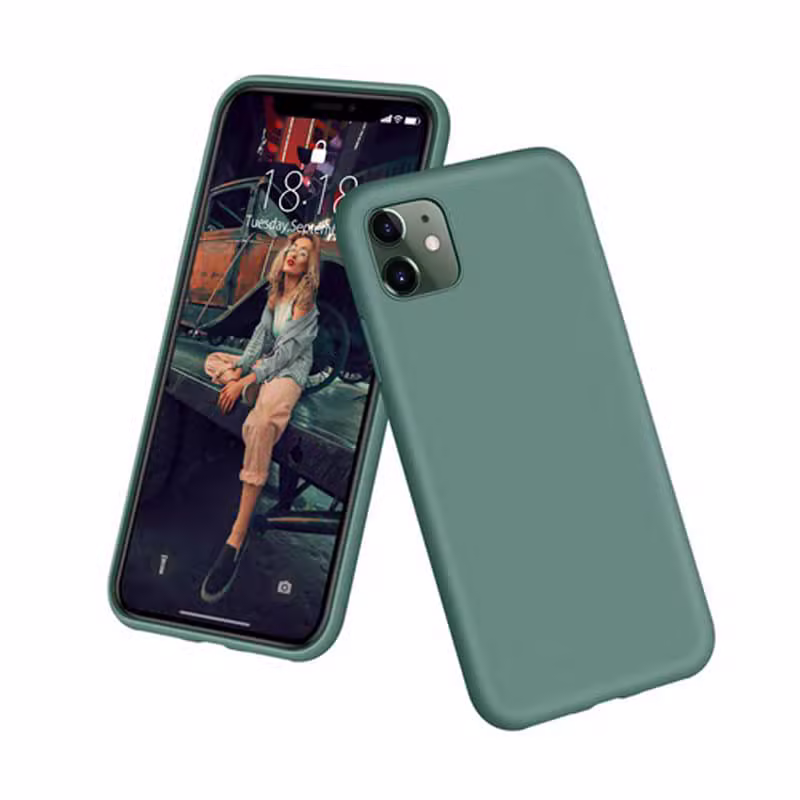 Ốp lưng iphone 11 nhựa dẻo Liquidsiilicone Skin - ảnh 1