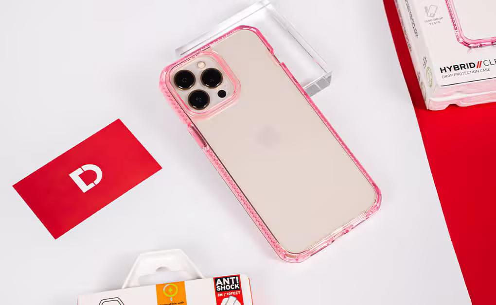 Ốp lưng iPhone 13 Pro Max Itskins - Hybrid//Clear - ảnh 6