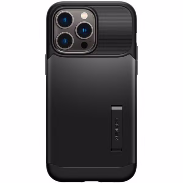 Ốp lưng iPhone 14 Pro Spigen Slim Armor-Màu đen - ảnh 1