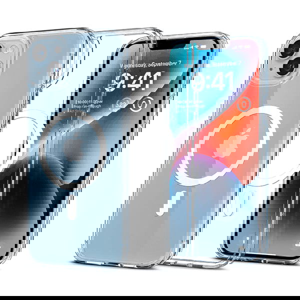 ỐP LƯNG IPHONE 14 6.1” SPIGEN CRYSTAL HYBRID MAGFIT WHITE
