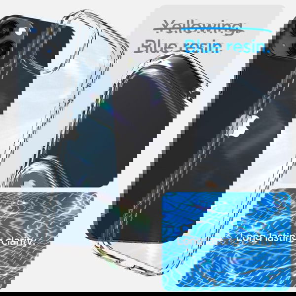 ỐP LƯNG IPHONE 14 6.1” SPIGEN CRYSTAL HYBRID MAGFIT WHITE