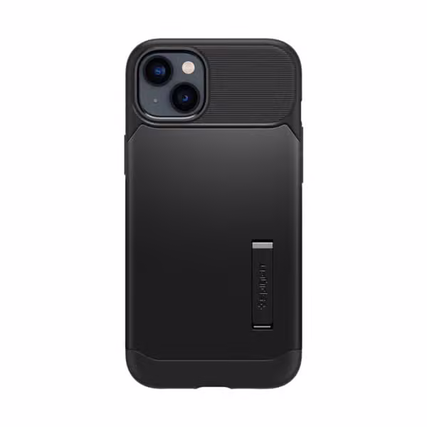 Ốp lưng iPhone 14 Spigen Slim Armor-Màu đen - ảnh 2