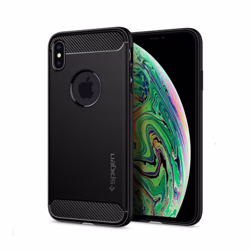 Ốp lưng iPhone Xs Max Spigen Rugged Armon Matte (V - ảnh 1