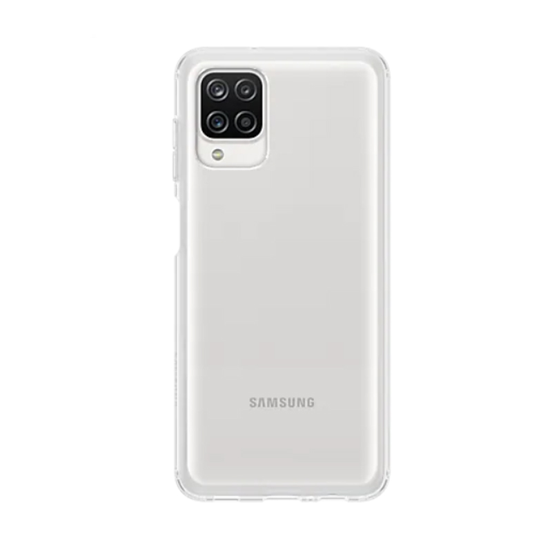 Ốp lưng Samsung Galaxy A12 nhựa dẻo Soft Clear Cov - ảnh 1