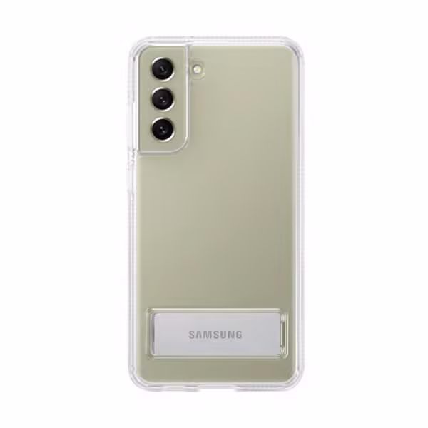 Ốp lưng Samsung Galaxy S21 FE Clear Standing Cover -Trong suốt - ảnh 1